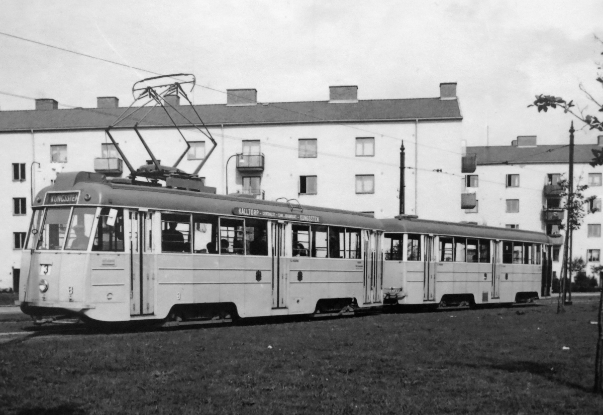 Гётеборг, Hägglund M23 № 8; Гётеборг — Старые фотографии