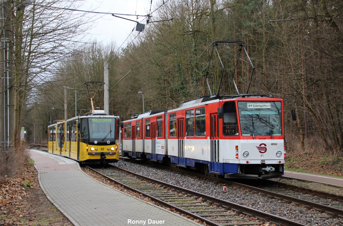 Штраусберг, Tatra KT8D5 № 21