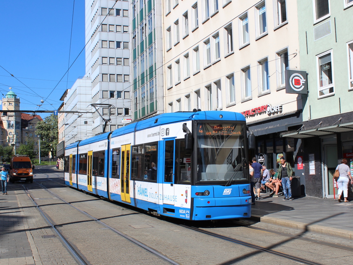 Кассель, Bombardier Flexity Classic № 663