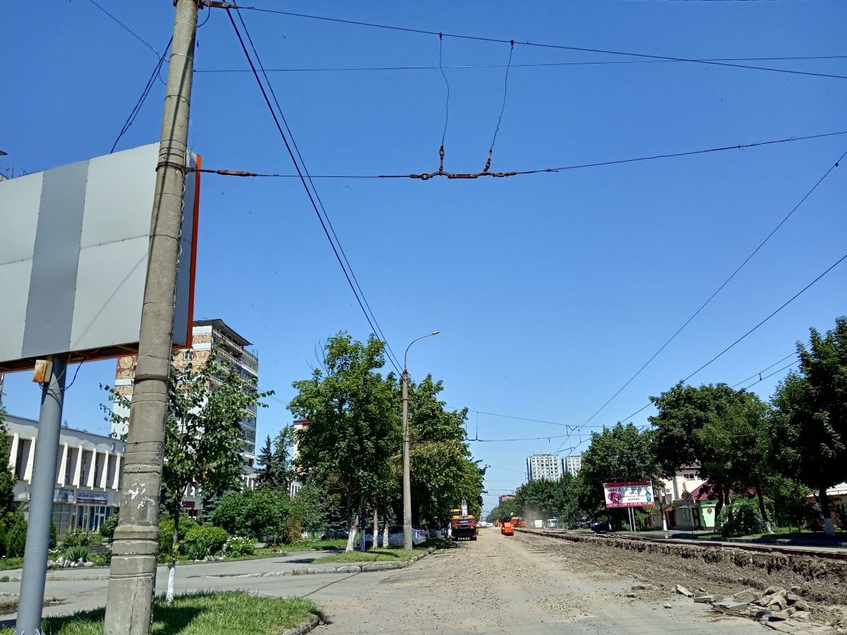 Vladikaukazas — Closed trolleybus lines; Vladikaukazas — Construction, repair and reconstruction of tram lines