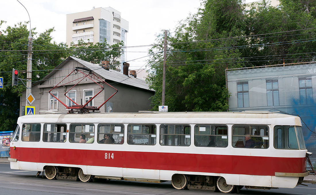 Самара, Tatra T3SU № 814