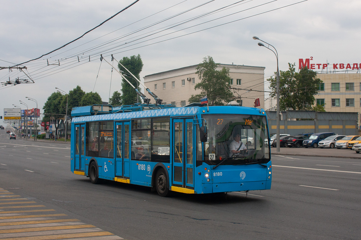 Москва, Тролза-5265.00 «Мегаполис» № 8180