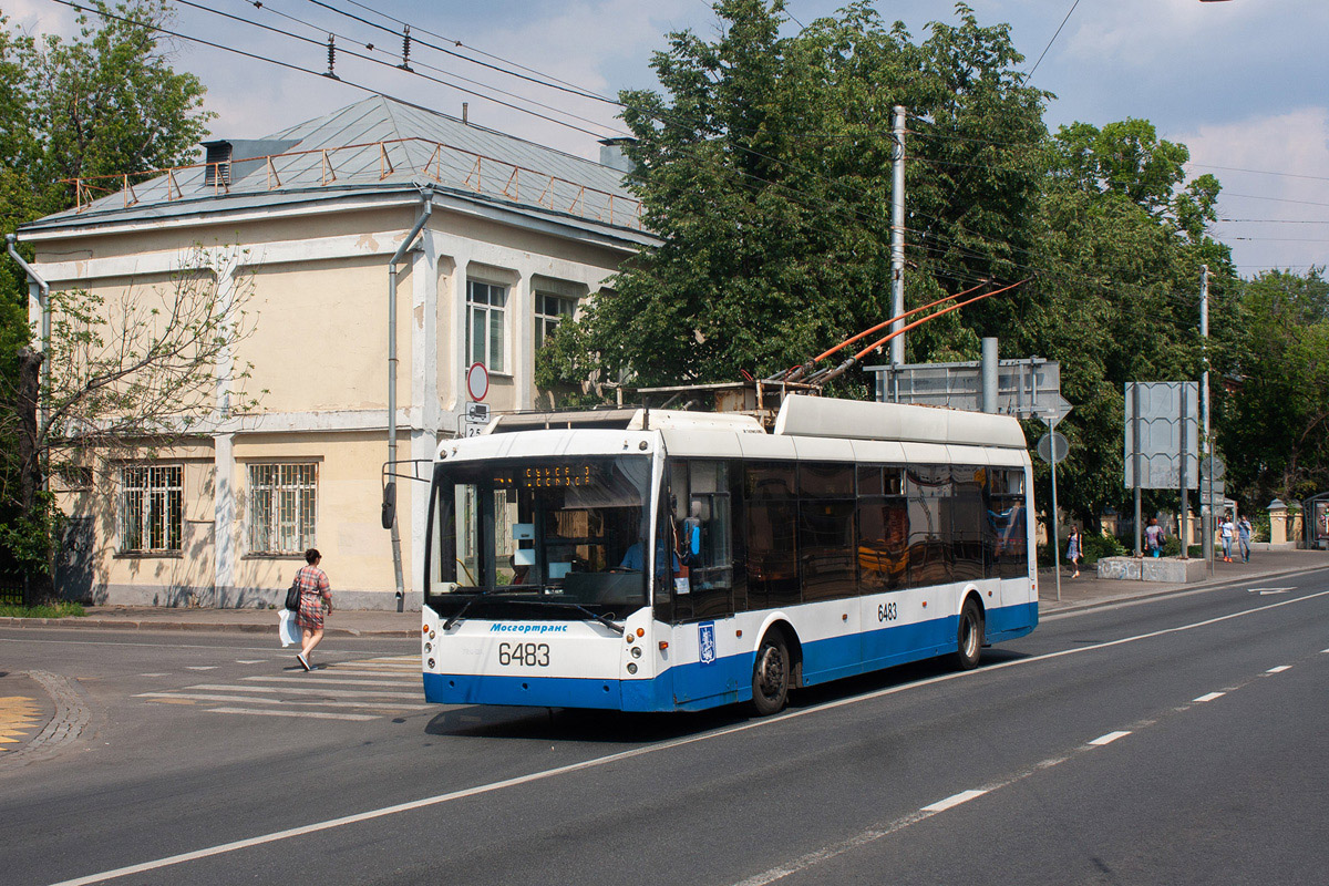 Москва, Тролза-5265.00 «Мегаполис» № 6483