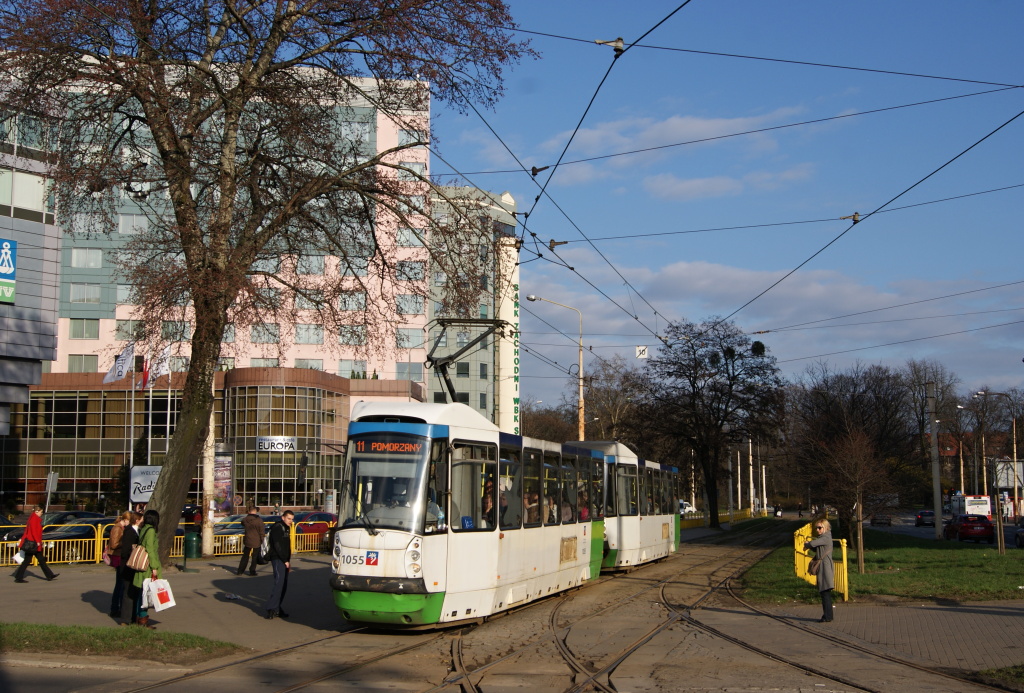 Щецин, Konstal 105N2k/2000 № 1055; Щецин, Konstal 105N2k/2000 № 1056