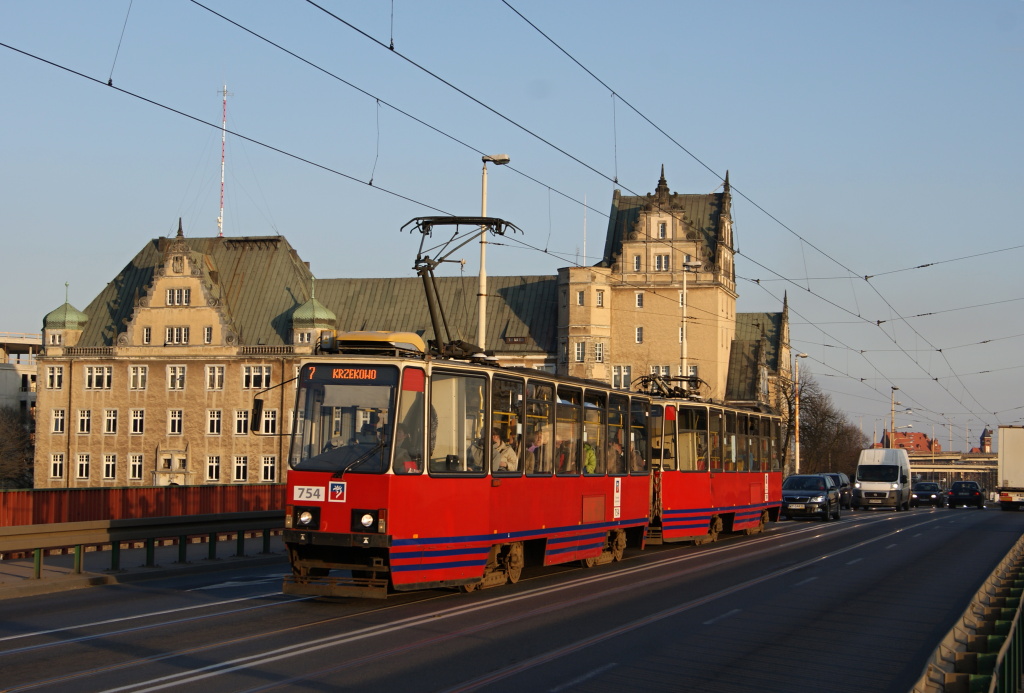 Stettin, Konstal 105Na N°. 754