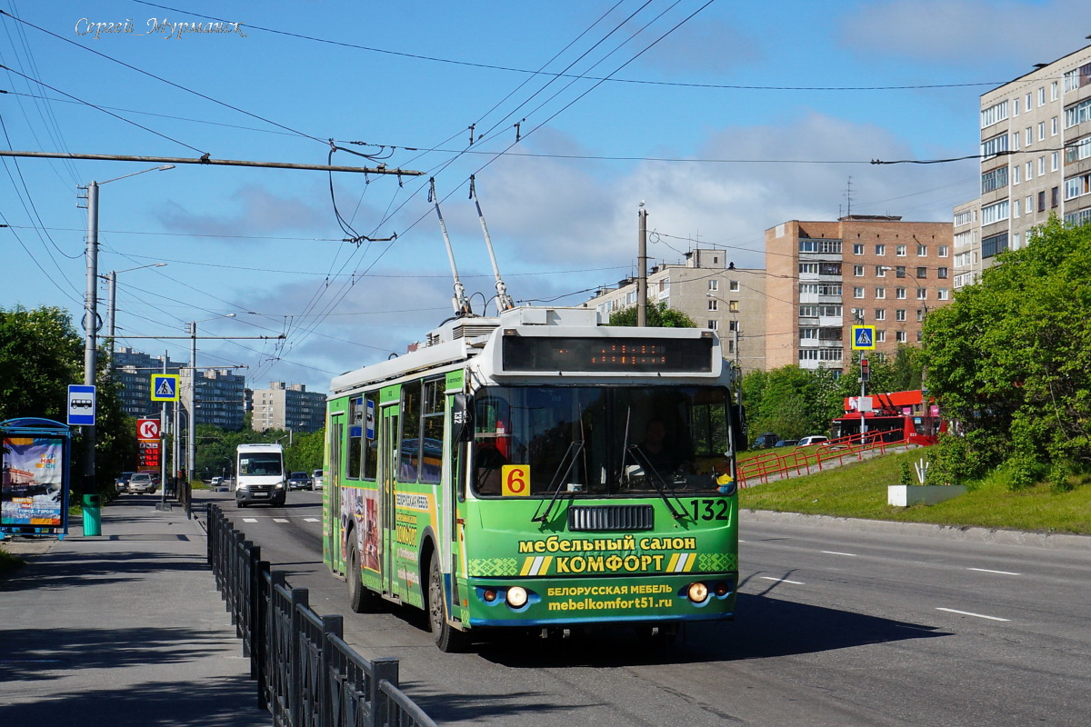 Мурманск, ЗиУ-682Г-016.02 № 132