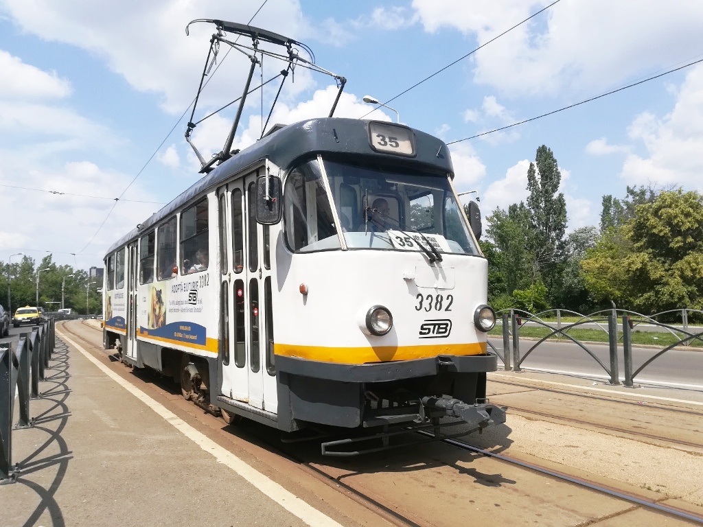 Бухарест - Илфов, Tatra T4R № 3382