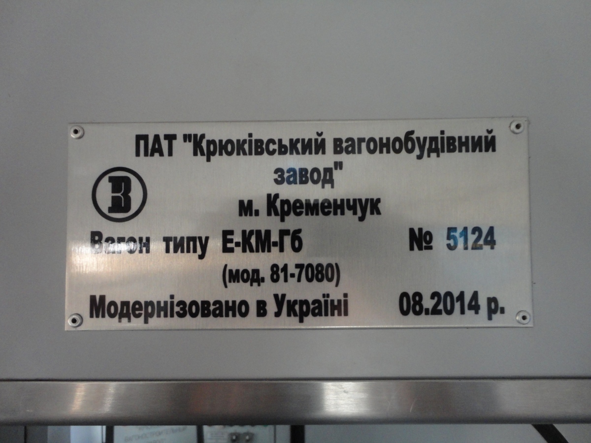 Киев, Е-КМ-Гб (81-7080) № 5124