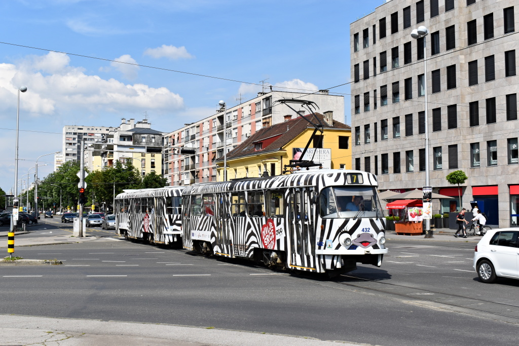Загреб, Tatra T4YU № 432
