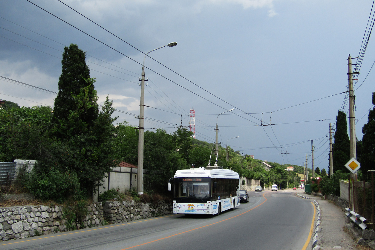 Крымский троллейбус, Тролза-5265.05 «Мегаполис» № 2608