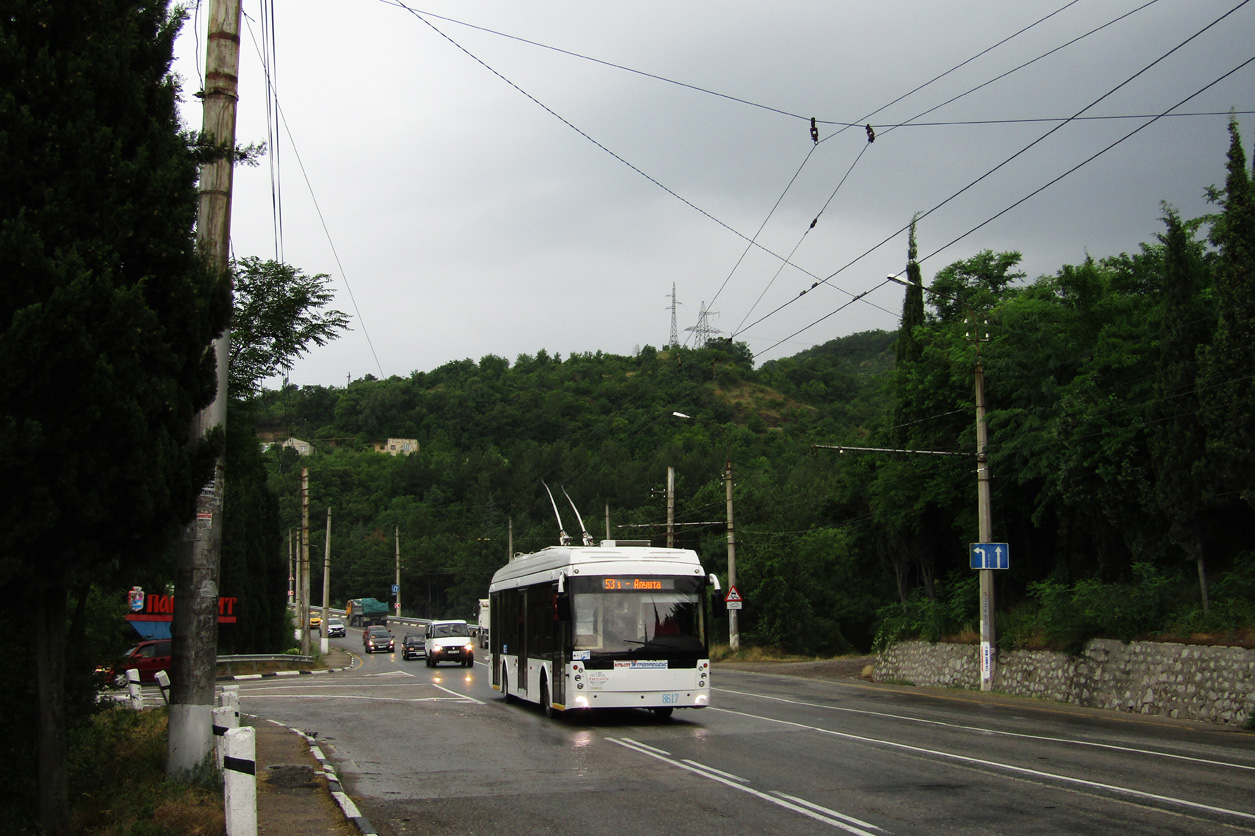 Крымский троллейбус, Тролза-5265.05 «Мегаполис» № 8617