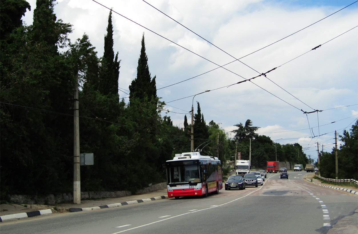 Кримський тролейбус, Богдан Т70115 № 6412