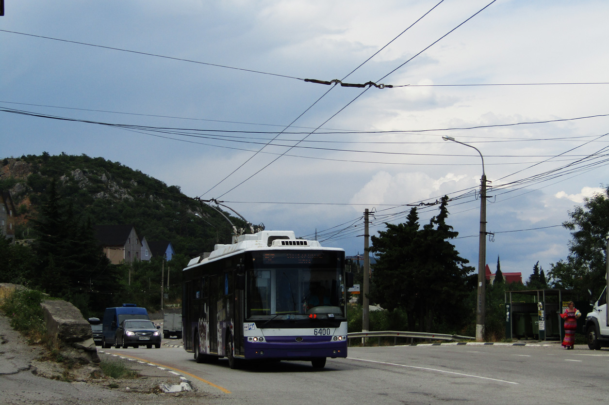 Крымский троллейбус, Богдан Т70115 № 6400