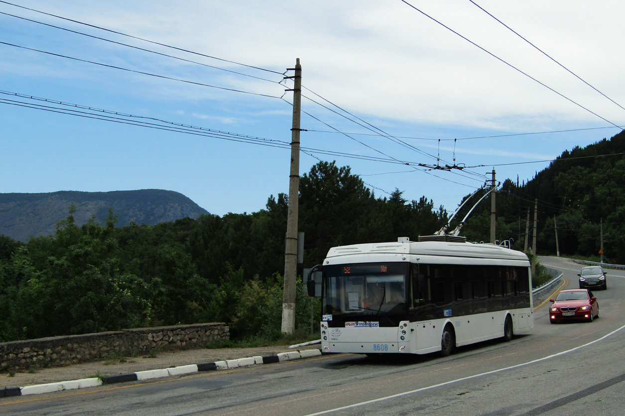 Trolleybus de Crimée, Trolza-5265.05 “Megapolis” N°. 8608