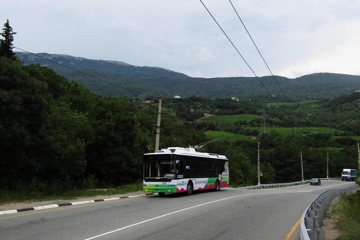 Крымский троллейбус, Богдан Т70115 № 6411