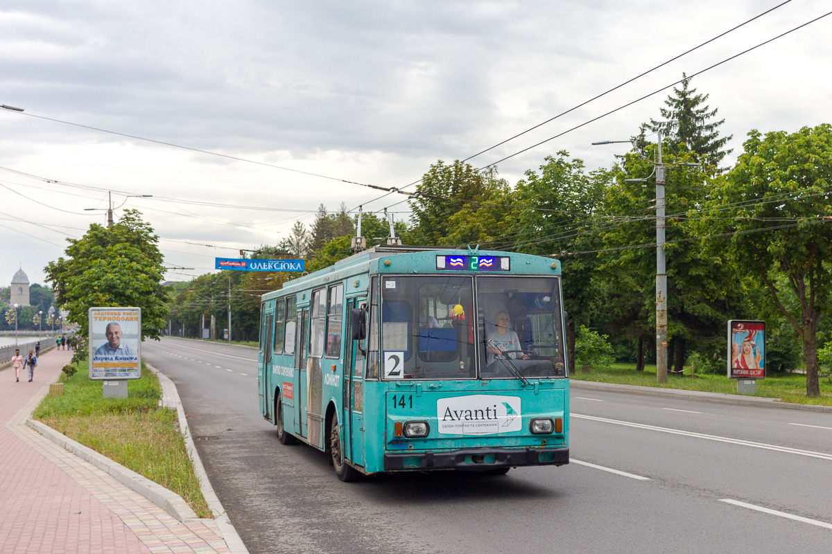 Тернополь, Škoda 14Tr10/6 № 141