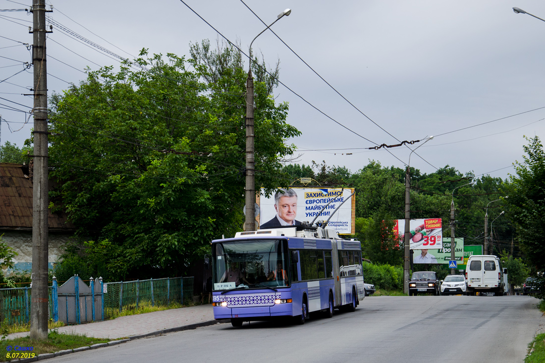 Черновцы, Hess SwissTrolley 2 (BGT-N1) № 395 Черновцы, Hess SwissTrolley 2 (BGT-N1) № 395