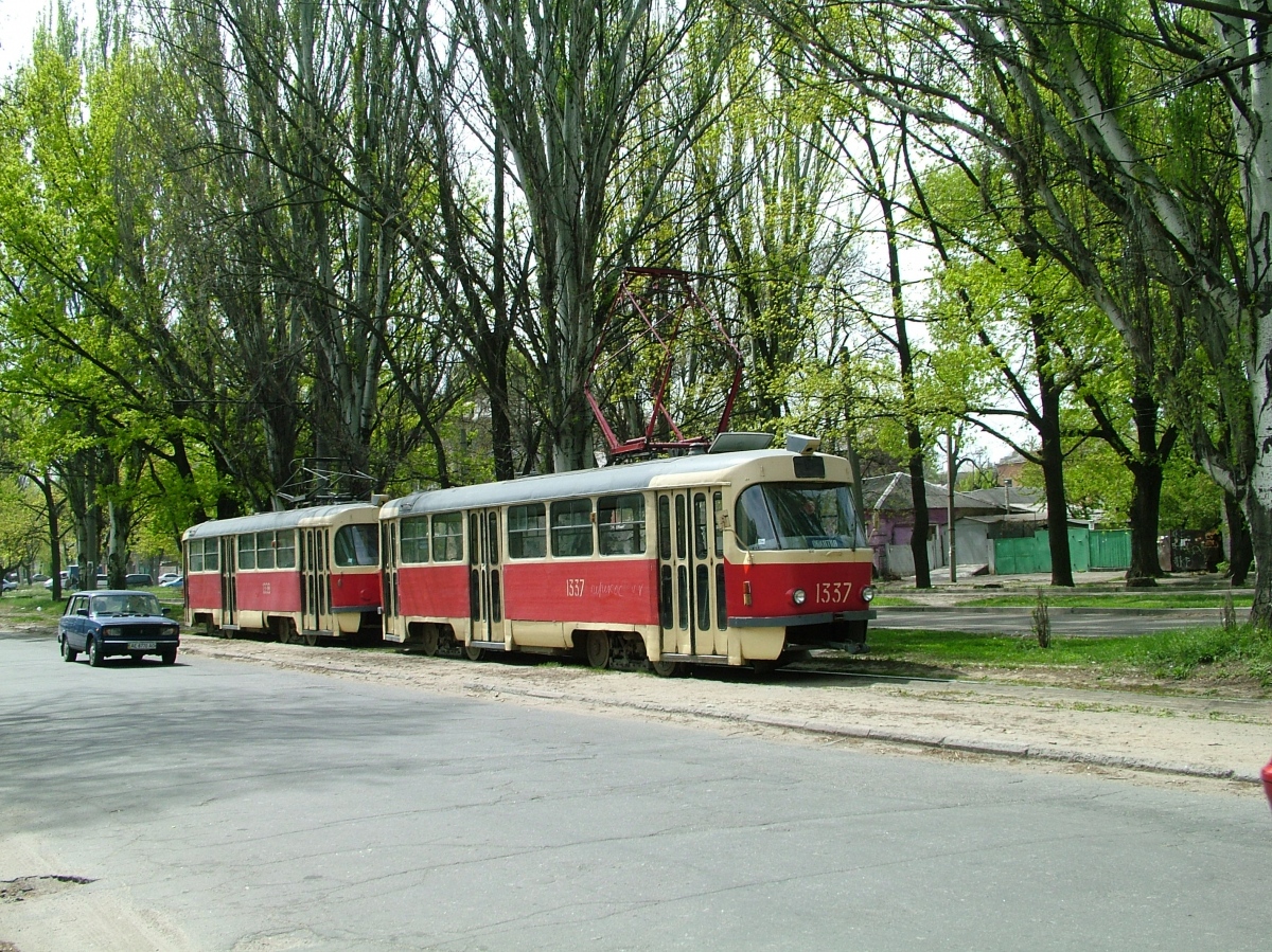 Днепр, Tatra T3SU № 1337