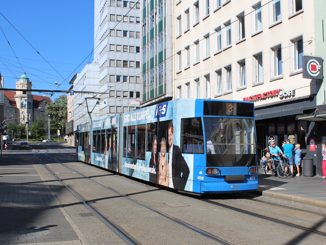 Кассель, Duewag NGT6C № 455