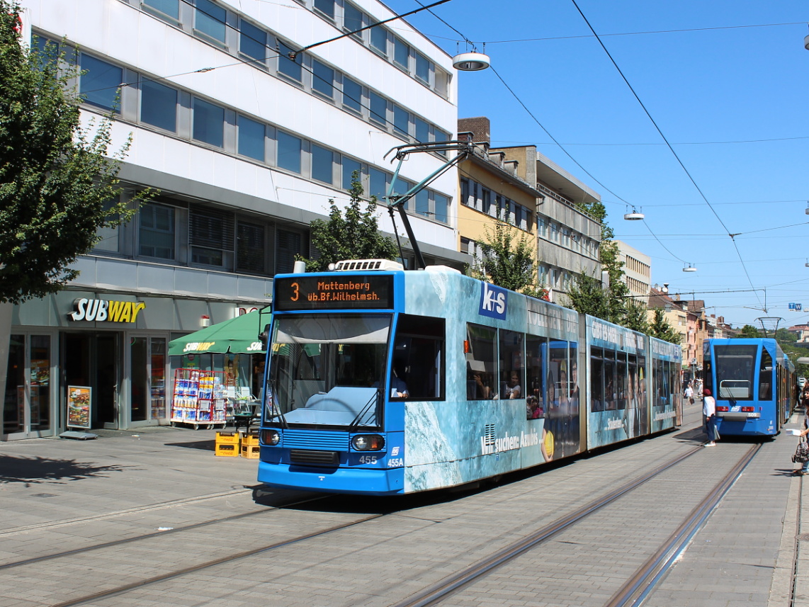 Кассель, Duewag NGT6C № 455