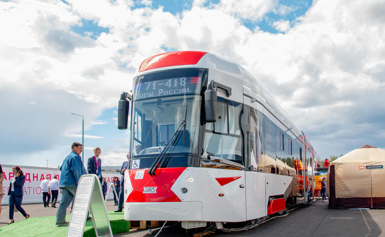 Екатеринбург, 71-418 № 395; Екатеринбург — «ИННОПРОМ-2019» Екатеринбург, 71-418 № 395; Екатеринбург — «ИННОПРОМ-2019»