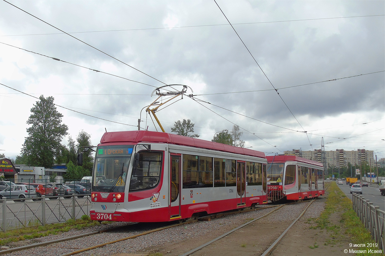 Санкт-Петербург, 71-623-03.01 № 3704; Санкт-Петербург — Конечные станции и разворотные кольца
