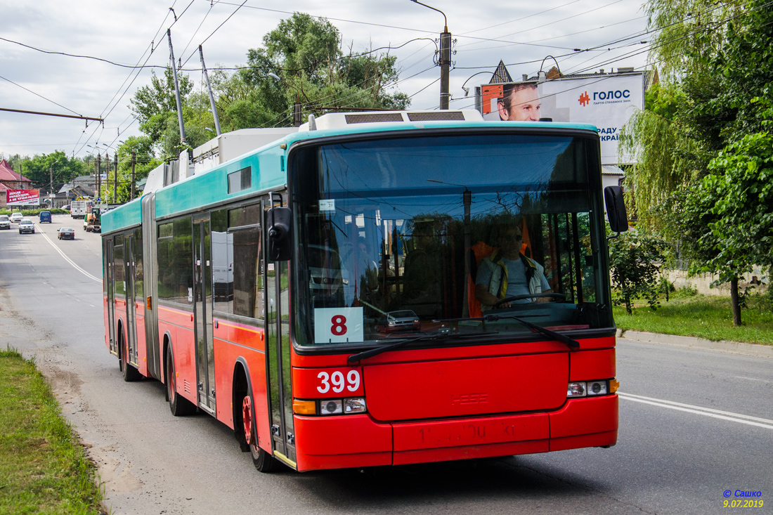 Черновцы, Hess SwissTrolley 2 (BGT-N1) № 399