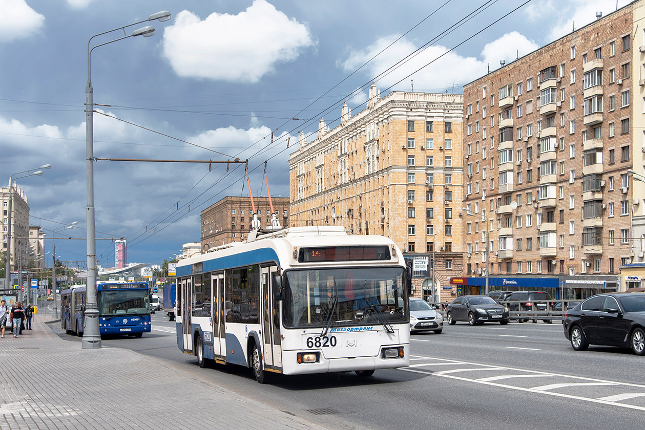Москва, БКМ 321 № 6820