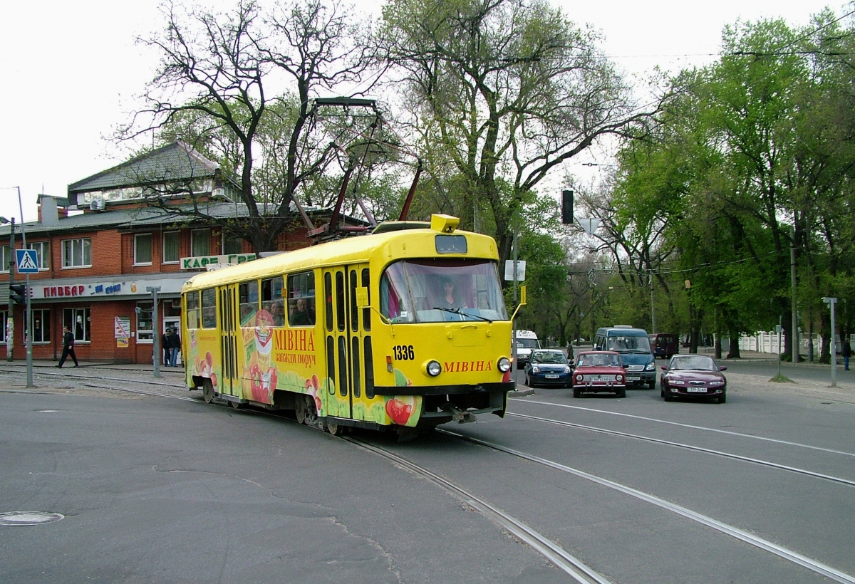 Днепр, Tatra T3SU № 1336