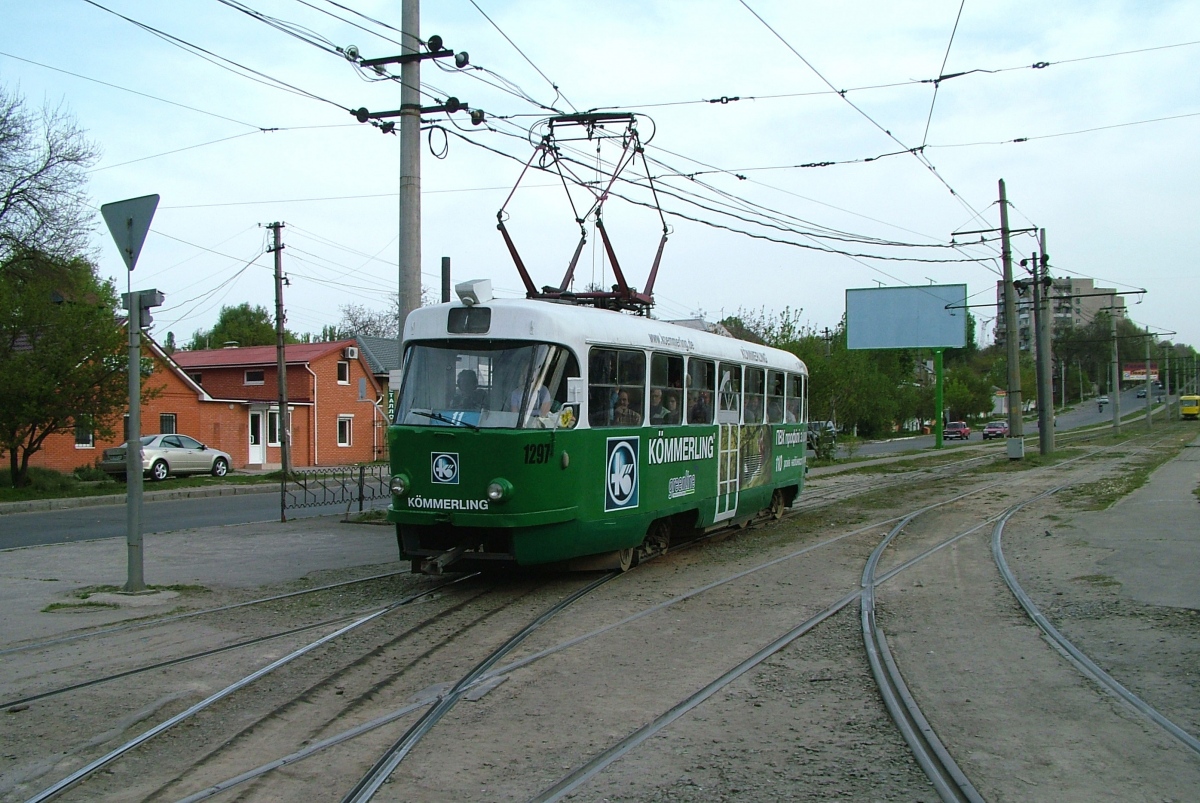 Днепр, Tatra T3SU № 1297