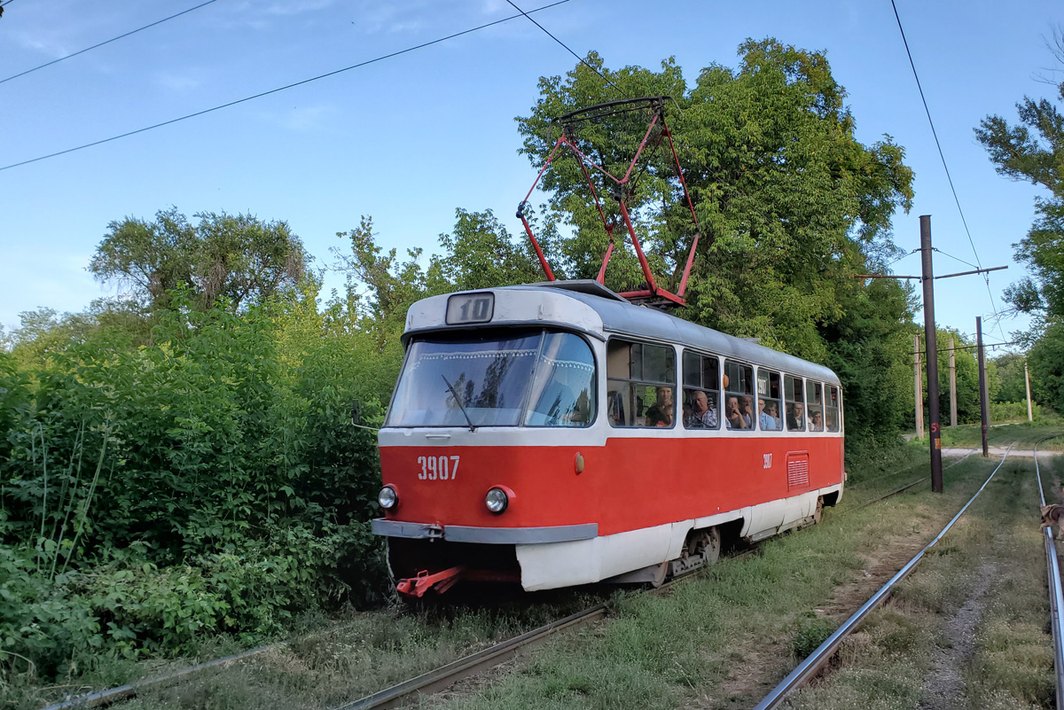 Donieck, Tatra T3SU (2-door) Nr 3907
