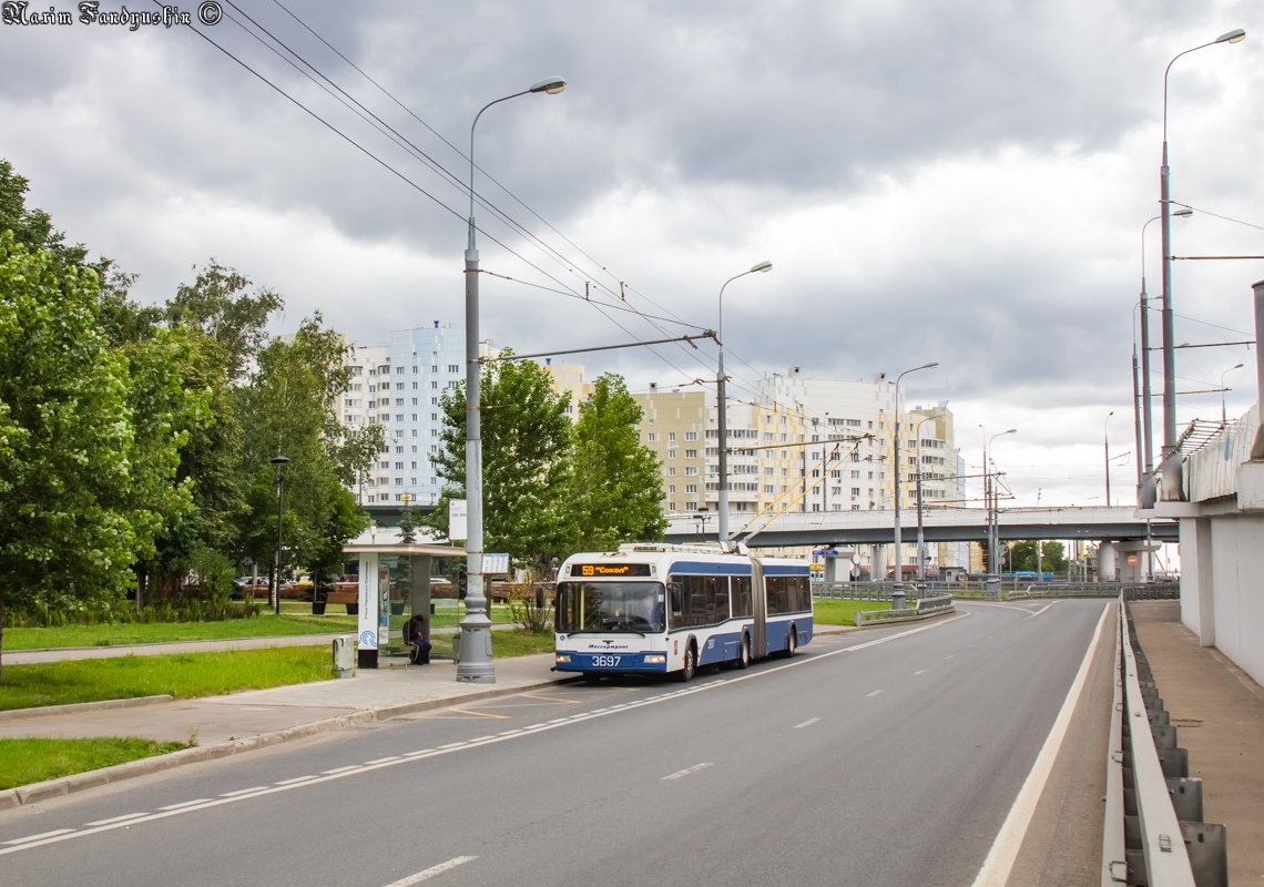 Москва, СВАРЗ-6237 № 3697