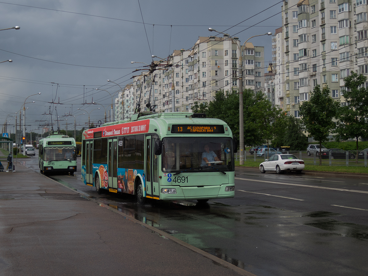 Минск, БКМ 321 № 4691