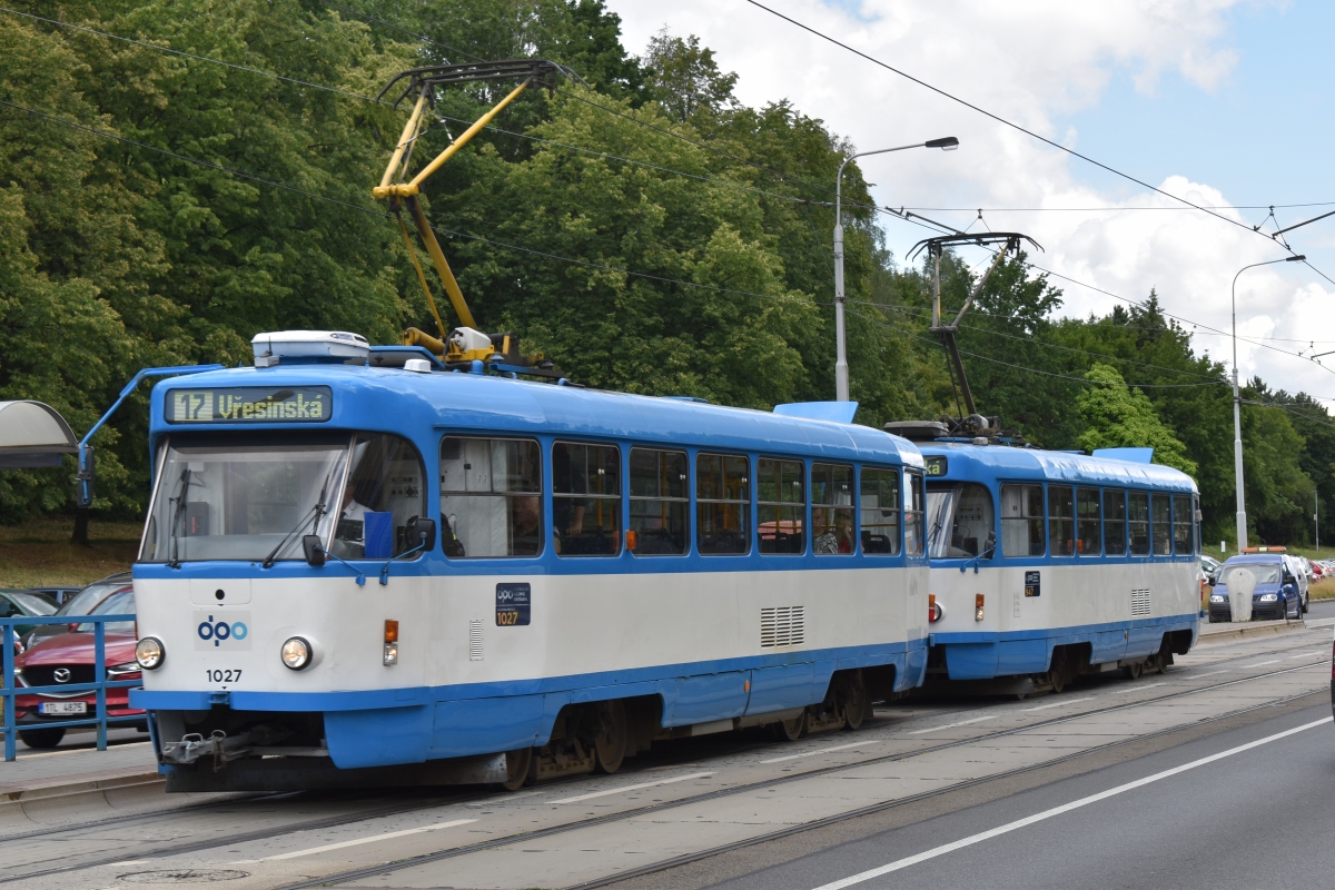 Острава, Tatra T3R.P № 1027; Острава, Tatra T3R.P № 947