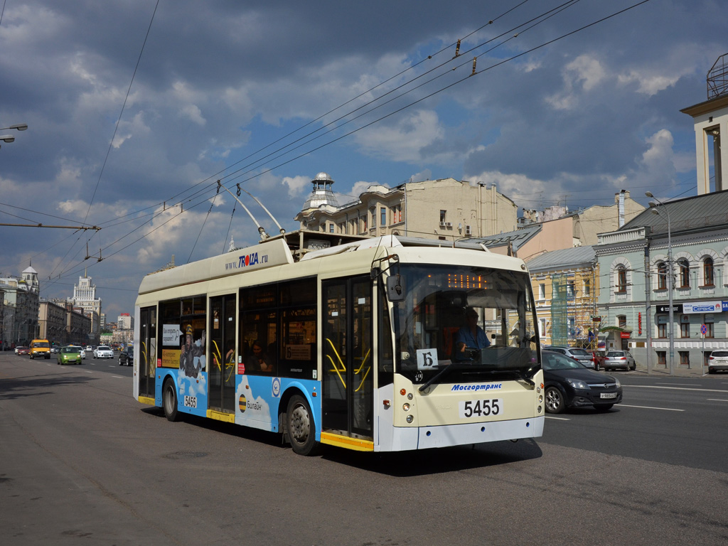 Москва, Тролза-5265.00 «Мегаполис» № 5455