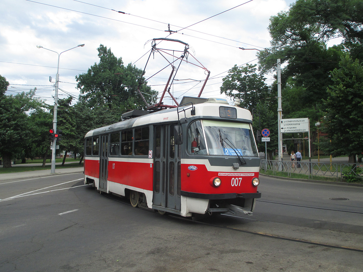 Krasnodar, Tatra T3SU GOH TRZ # 007 Krasnodar, Tatra T3SU GOH TRZ # 007