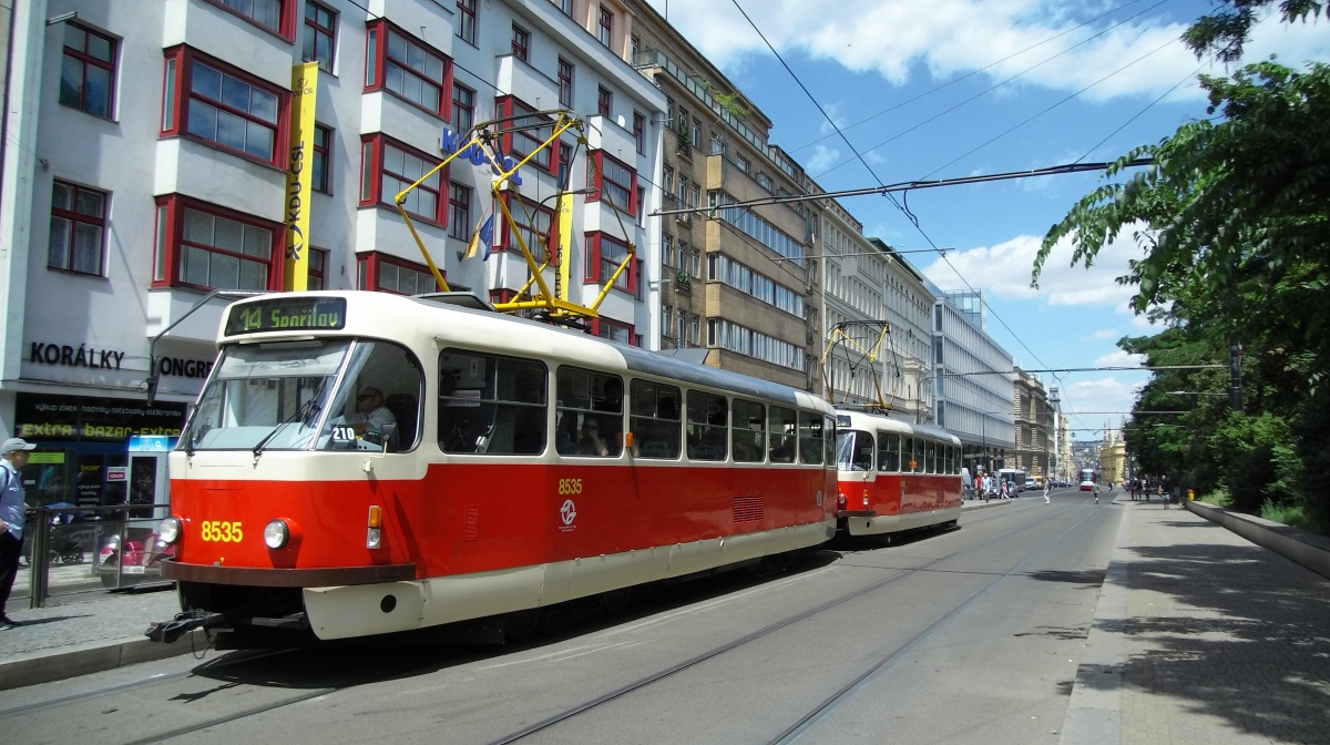 Praga, Tatra T3R.P Nr. 8535
