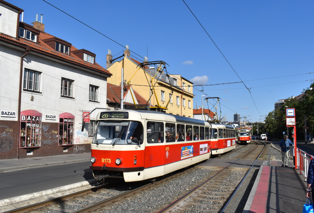 Прага, Tatra T3R.PV № 8173