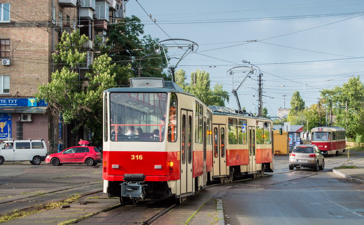 კიევი, Tatra T6A5 № 316