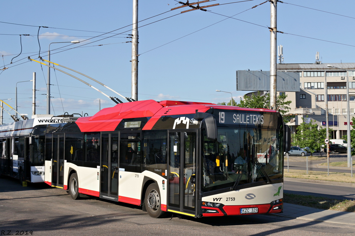 Вильнюс, Solaris Trollino IV 12 Škoda № 2759