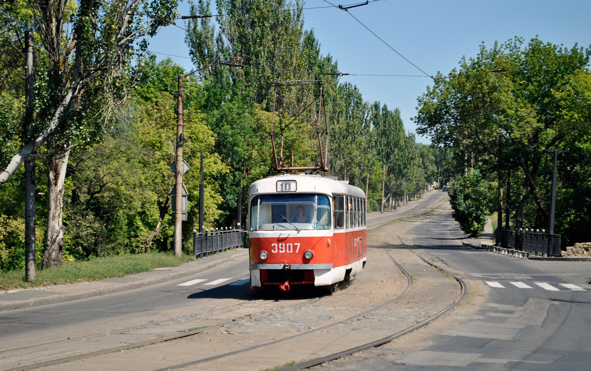 Donetsk, Tatra T3SU (2-door) # 3907