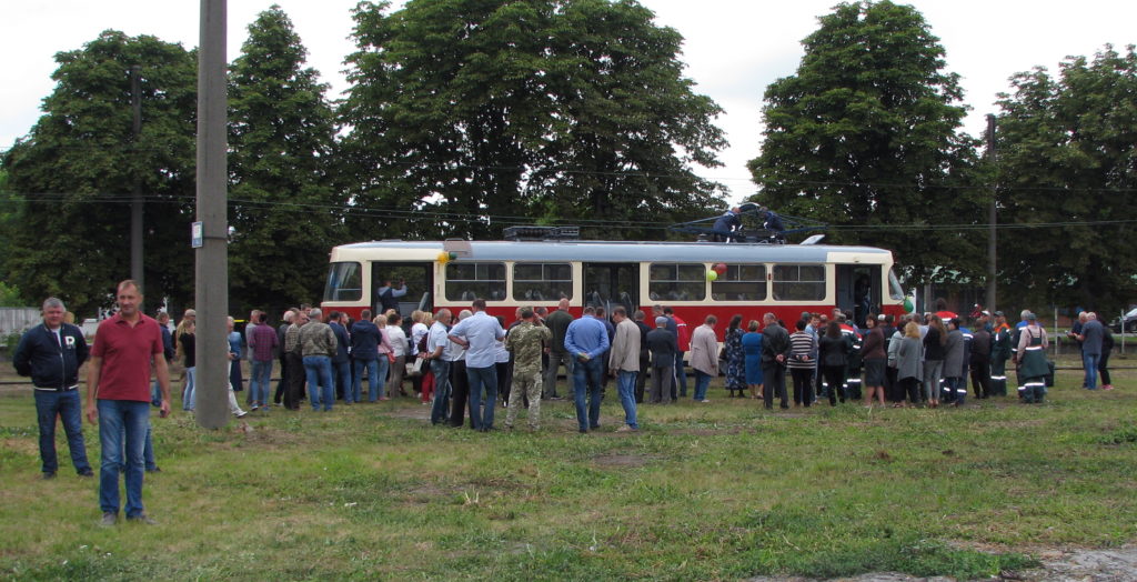 Конотоп — Поставка вагонов Tatra T3A из Риги