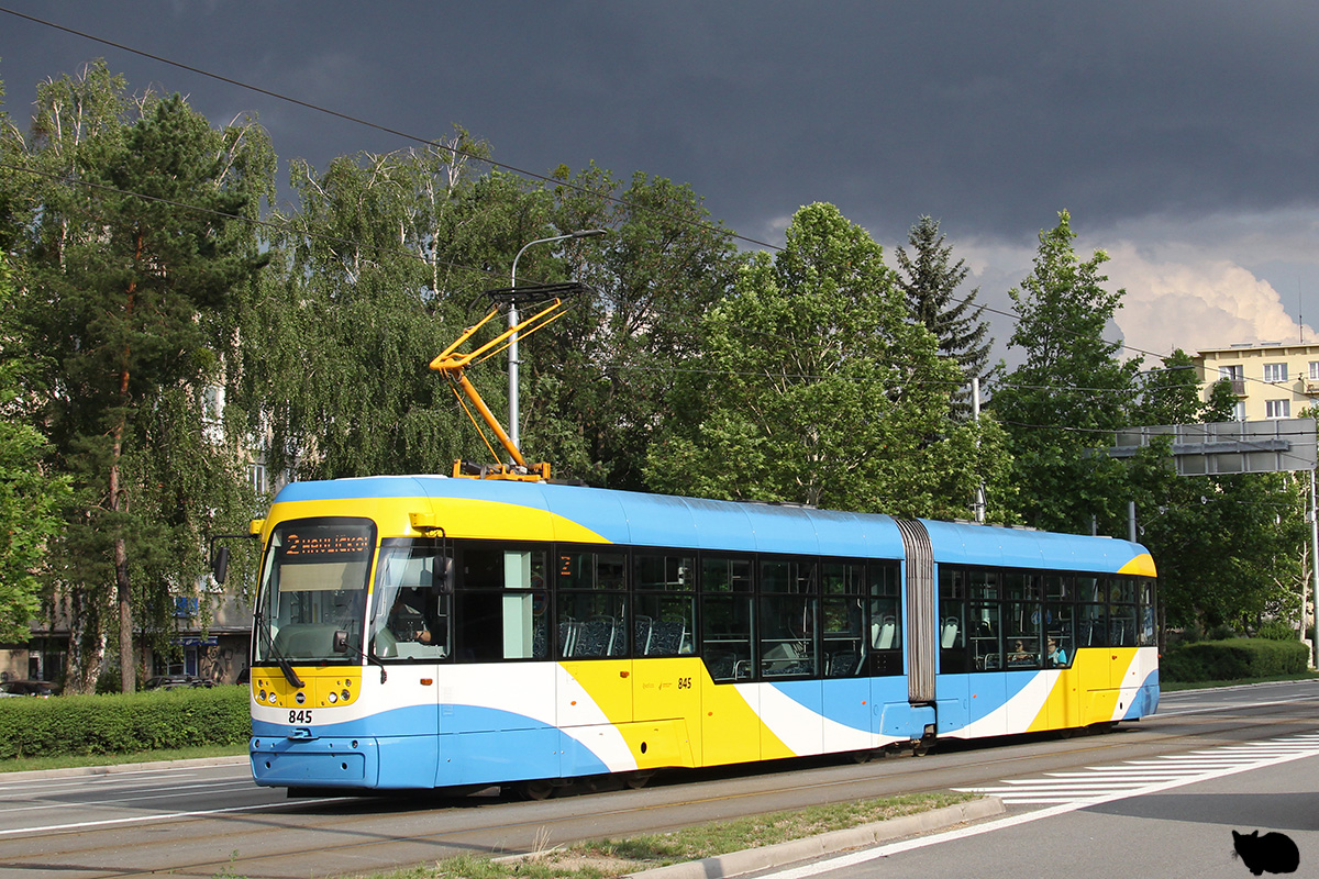 Кошице, Vario LF2+ № 845 Кошице, Vario LF2+ № 845