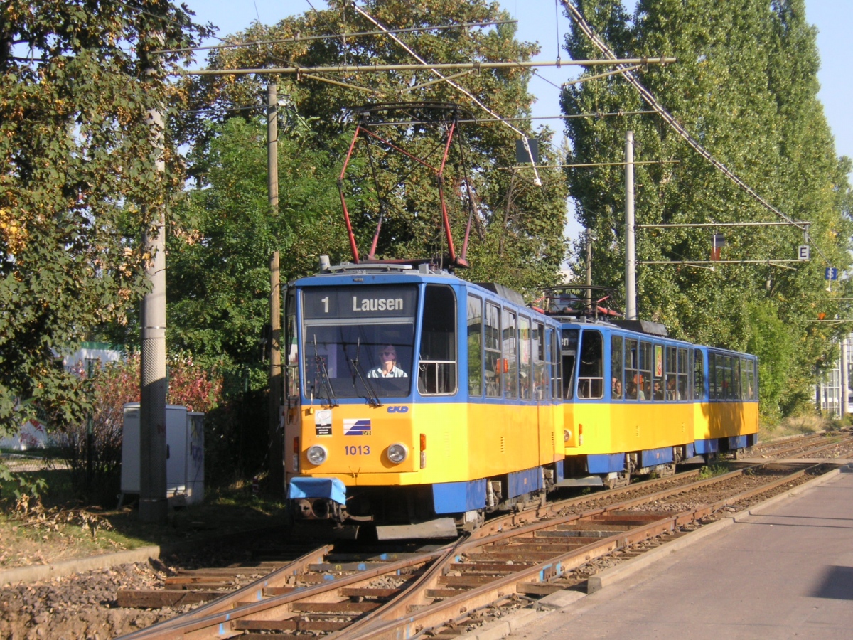 Лейпциг, Tatra T6A2 № 1013 Лейпциг, Tatra T6A2 № 1013