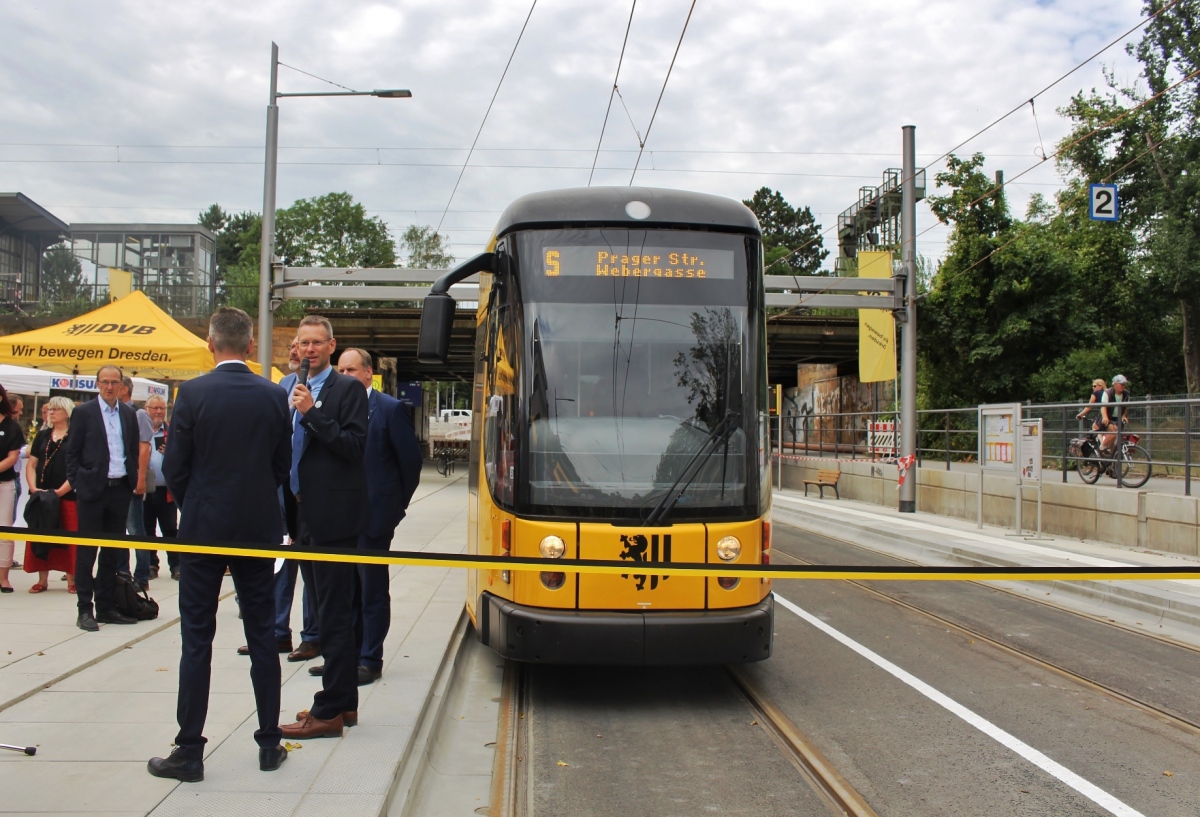Dresden — Opening of the new tram line at Oskarstraße (04-06.07.2019) Dresden — Opening of the new tram line at Oskarstraße (04-06.07.2019)