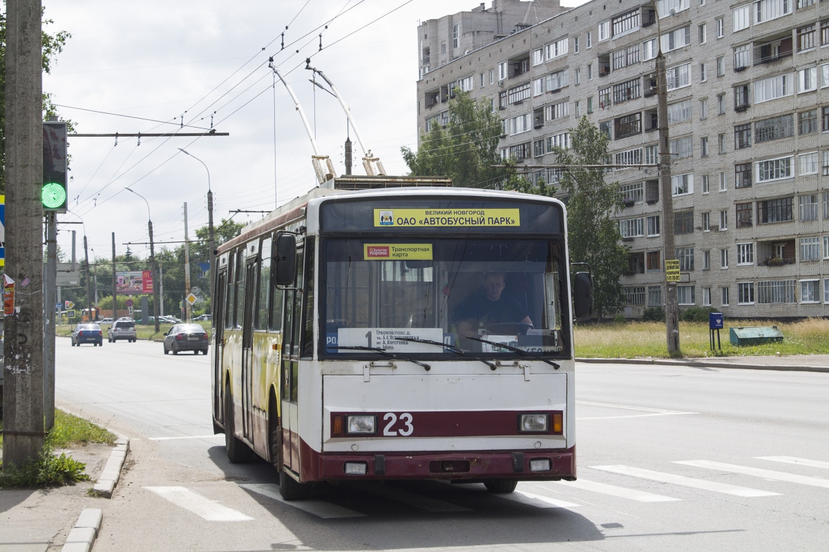 Великий Новгород, Škoda 14TrM (ВМЗ) № 23