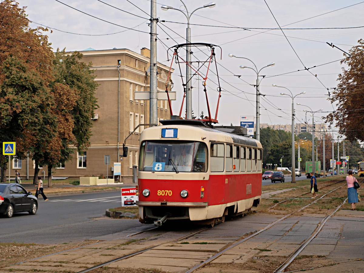 Харьков, Tatra T3M № 8070