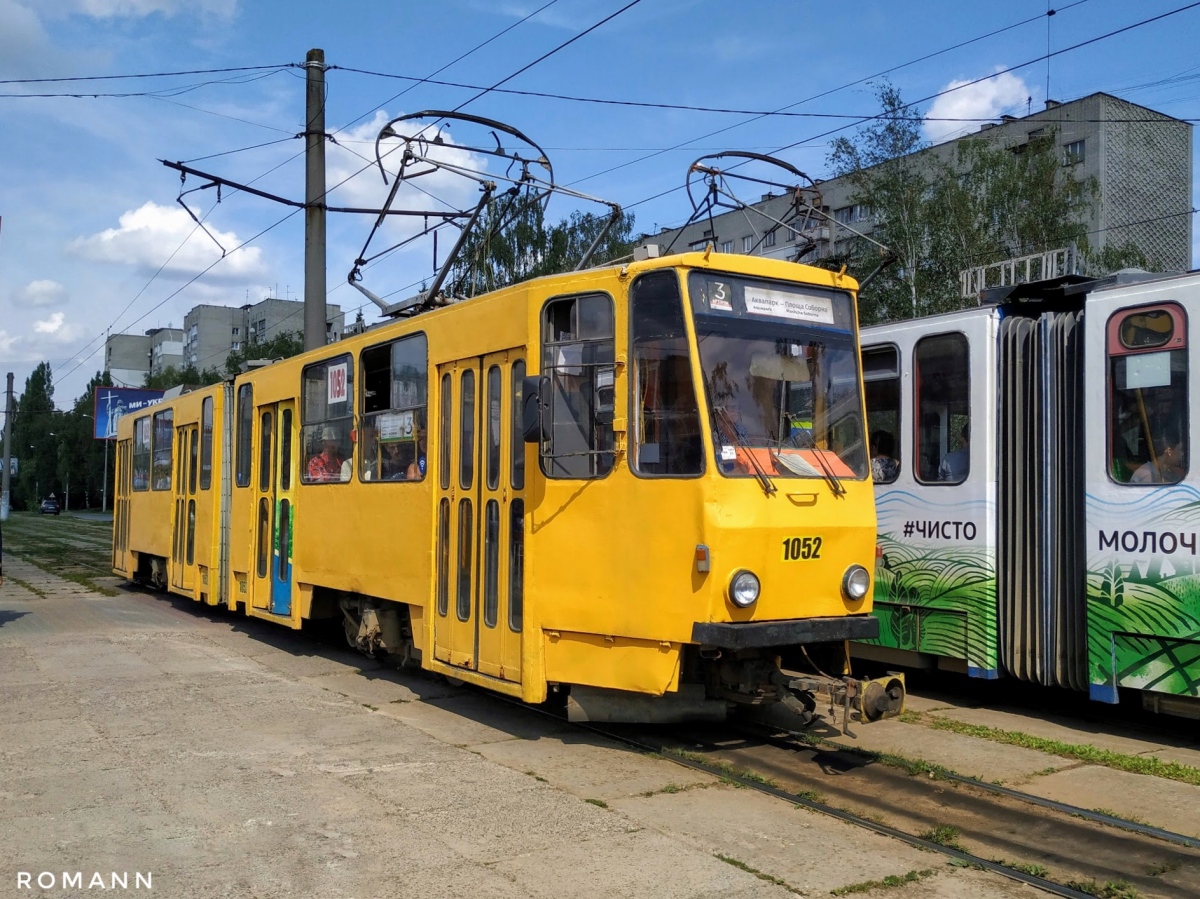Львов, Tatra KT4SU № 1052