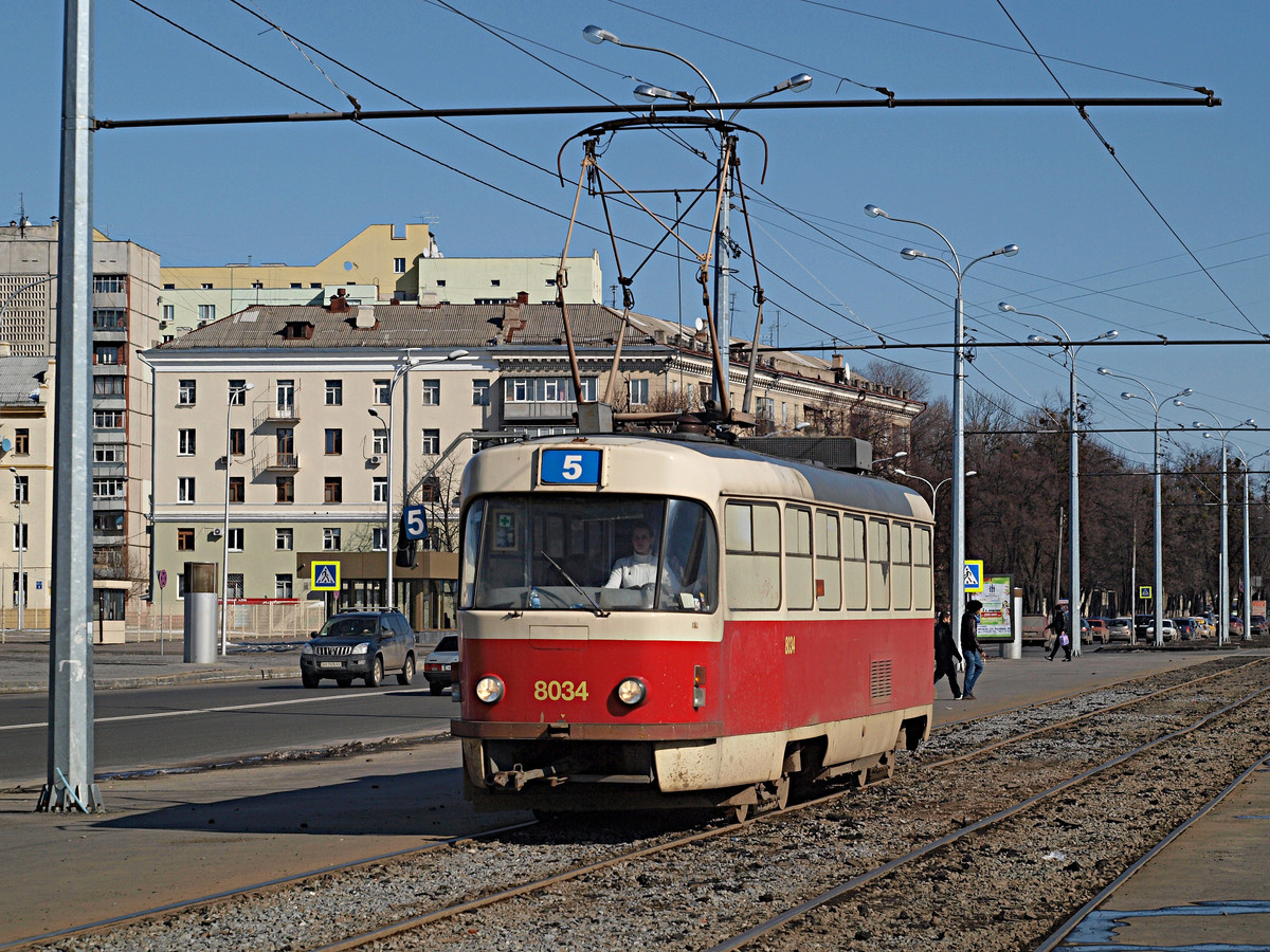 Харьков, Tatra T3M № 8034 Харьков, Tatra T3M № 8034