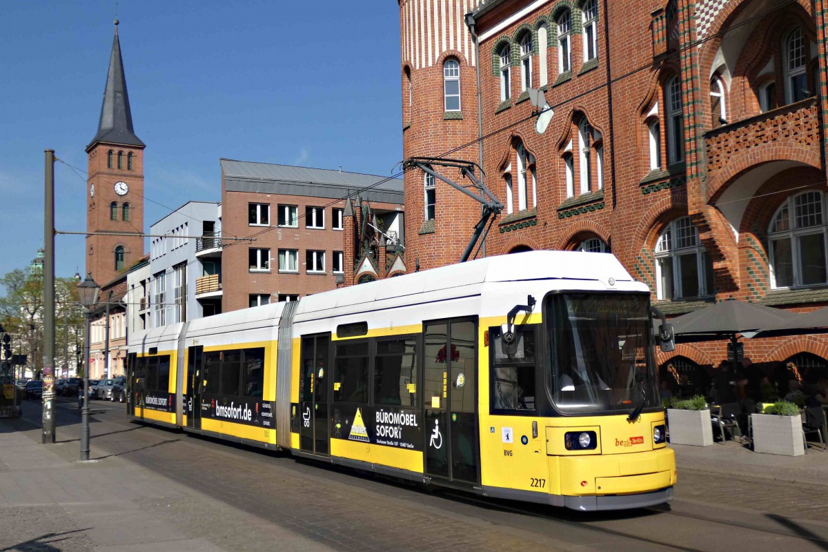 Берлин, BVG GT6Zo № 2217